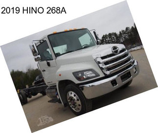 2019 HINO 268A