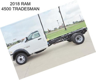 2018 RAM 4500 TRADESMAN