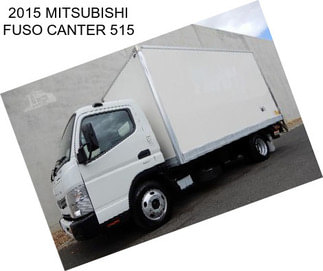 2015 MITSUBISHI FUSO CANTER 515