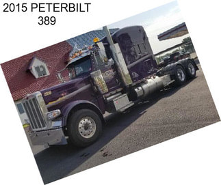 2015 PETERBILT 389