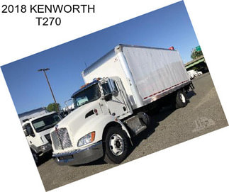 2018 KENWORTH T270