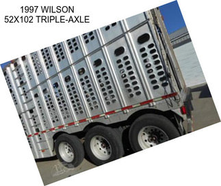 1997 WILSON 52X102 TRIPLE-AXLE