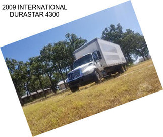 2009 INTERNATIONAL DURASTAR 4300