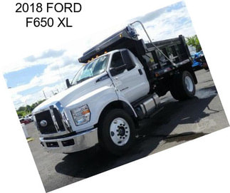 2018 FORD F650 XL