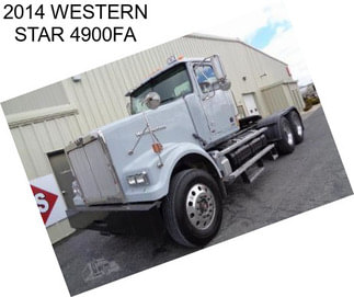 2014 WESTERN STAR 4900FA