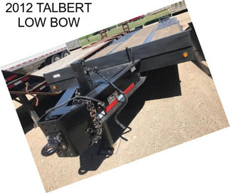 2012 TALBERT LOW BOW