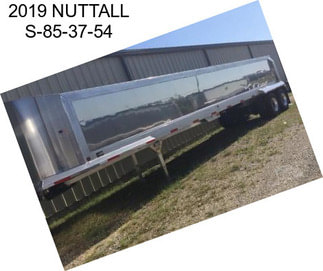 2019 NUTTALL S-85-37-54