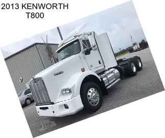 2013 KENWORTH T800