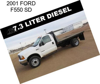 2001 FORD F550 SD