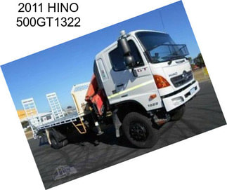 2011 HINO 500GT1322