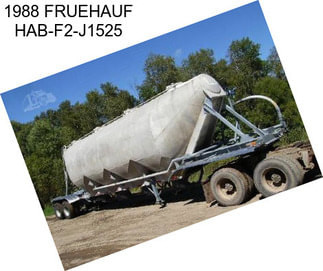 1988 FRUEHAUF HAB-F2-J1525