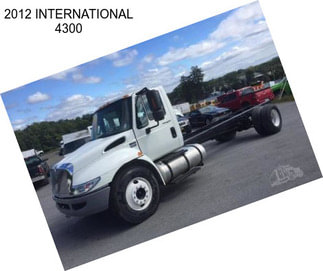 2012 INTERNATIONAL 4300