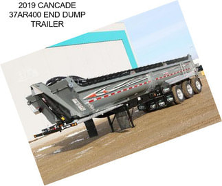 2019 CANCADE 37AR400 END DUMP TRAILER