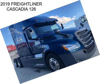 2019 FREIGHTLINER CASCADIA 126