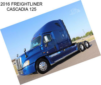 2016 FREIGHTLINER CASCADIA 125