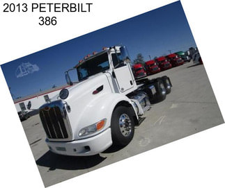 2013 PETERBILT 386