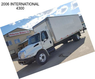 2006 INTERNATIONAL 4300