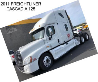 2011 FREIGHTLINER CASCADIA 125