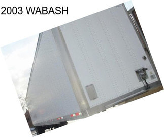 2003 WABASH