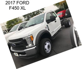 2017 FORD F450 XL