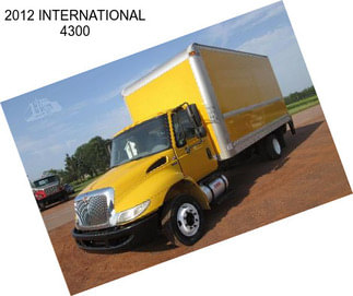 2012 INTERNATIONAL 4300