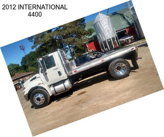 2012 INTERNATIONAL 4400