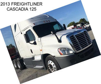 2013 FREIGHTLINER CASCADIA 125