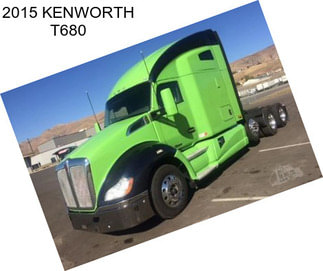 2015 KENWORTH T680