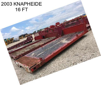 2003 KNAPHEIDE 16 FT