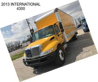 2013 INTERNATIONAL 4300