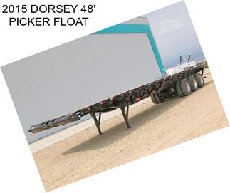 2015 DORSEY 48\' PICKER FLOAT