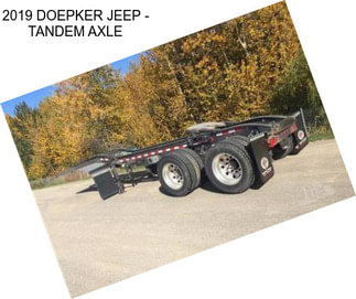 2019 DOEPKER JEEP - TANDEM AXLE