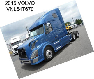 2015 VOLVO VNL64T670