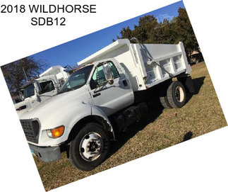 2018 WILDHORSE SDB12