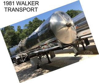 1981 WALKER TRANSPORT