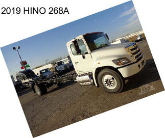 2019 HINO 268A