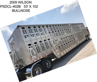 2009 WILSON PSDCL-402B   53\' X 102\