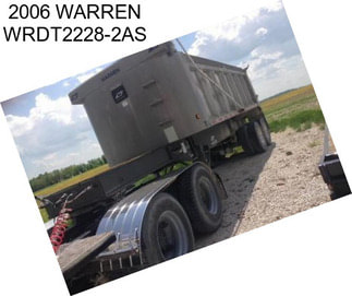 2006 WARREN WRDT2228-2AS