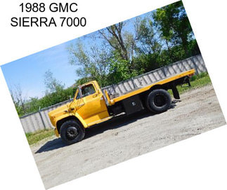 1988 GMC SIERRA 7000