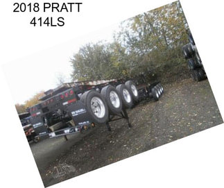 2018 PRATT 414LS