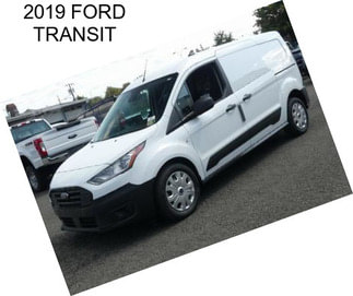 2019 FORD TRANSIT