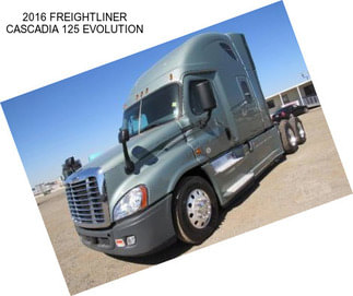 2016 FREIGHTLINER CASCADIA 125 EVOLUTION