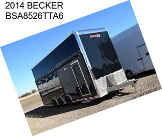 2014 BECKER BSA8526TTA6