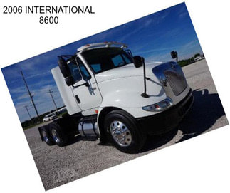 2006 INTERNATIONAL 8600