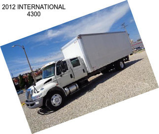 2012 INTERNATIONAL 4300