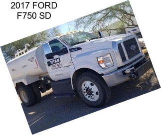 2017 FORD F750 SD