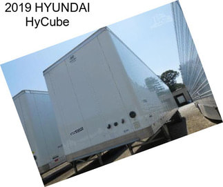 2019 HYUNDAI HyCube