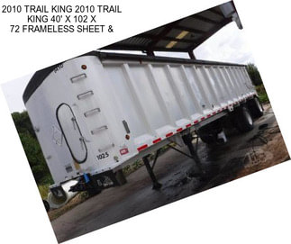 2010 TRAIL KING 2010 TRAIL KING 40\' X 102\