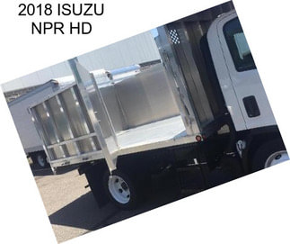 2018 ISUZU NPR HD