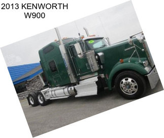 2013 KENWORTH W900